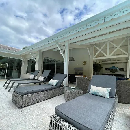 La Maison Blanche De Ferienhaus Lanton